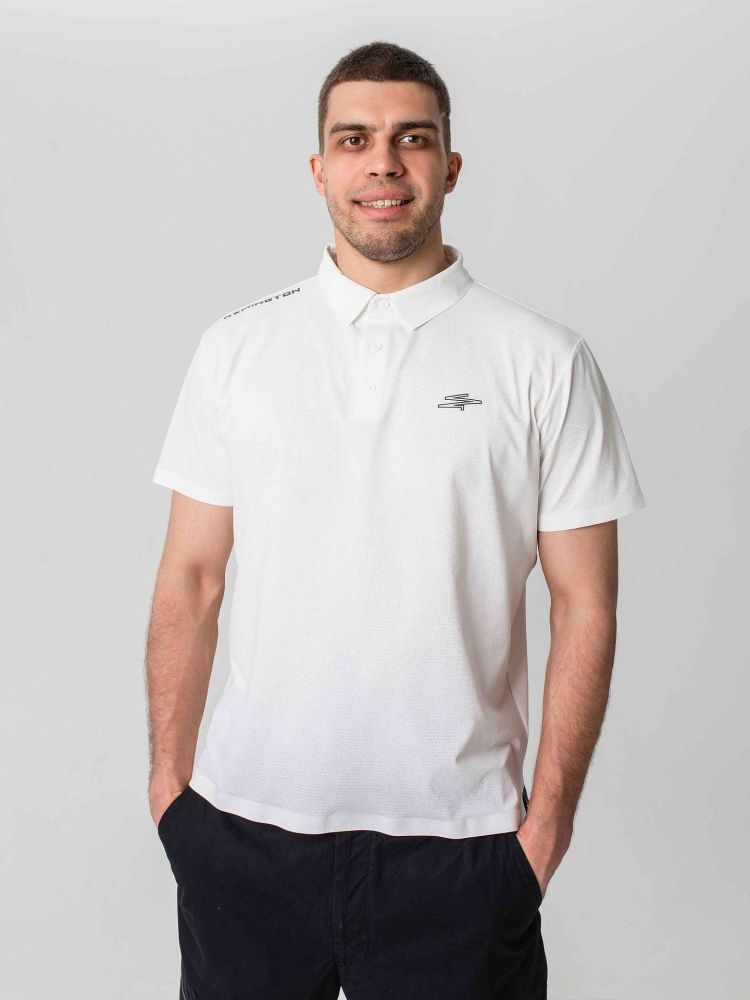 Мужская футболка-поло Remington Polo Comfort White — свежесть, комфорт и стиль на каждый день